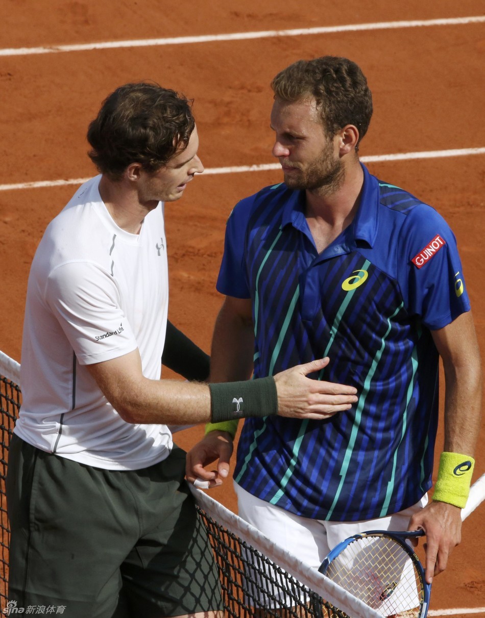 联合杯逆转法网，穆雷统治全场